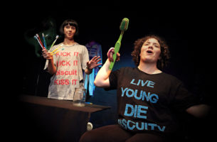 Backstage in Biscuit Land, Touretteshero, 2017 PuSh Festival