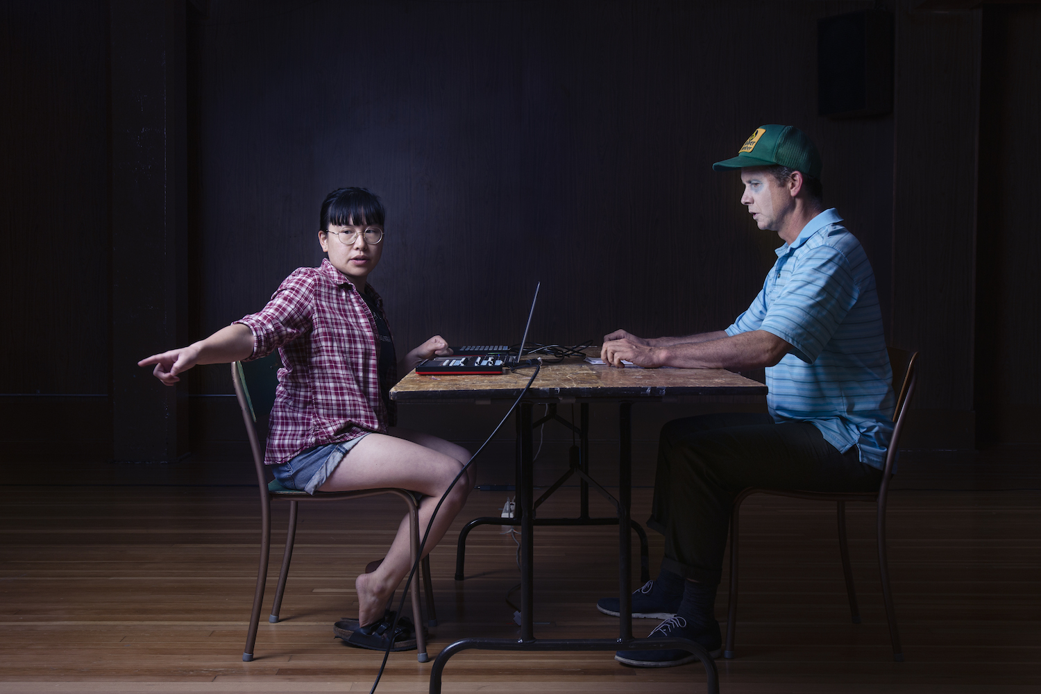 Footnote Number 12 performance with Nancy Tam and James Long