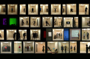 The Democratic Set performance collage of images